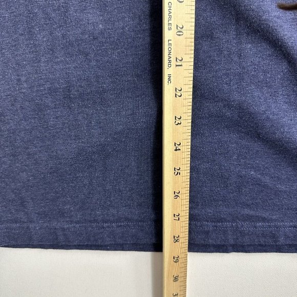 Under Armour Shirt Mens Blue American Flag Graphic Print USA Heatgear Size Large - Picture 10 of 10